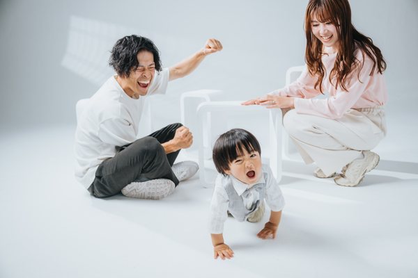 家族写真 笑顔のご家族