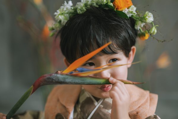 3歳男の子 七五三 HANA ART